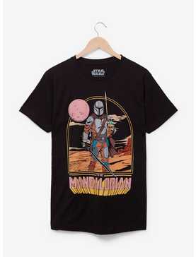 Star Wars The Mandalorian Mando & Grogu Desert Portrait T-Shirt - BoxLunch Exclusive, , hi-res