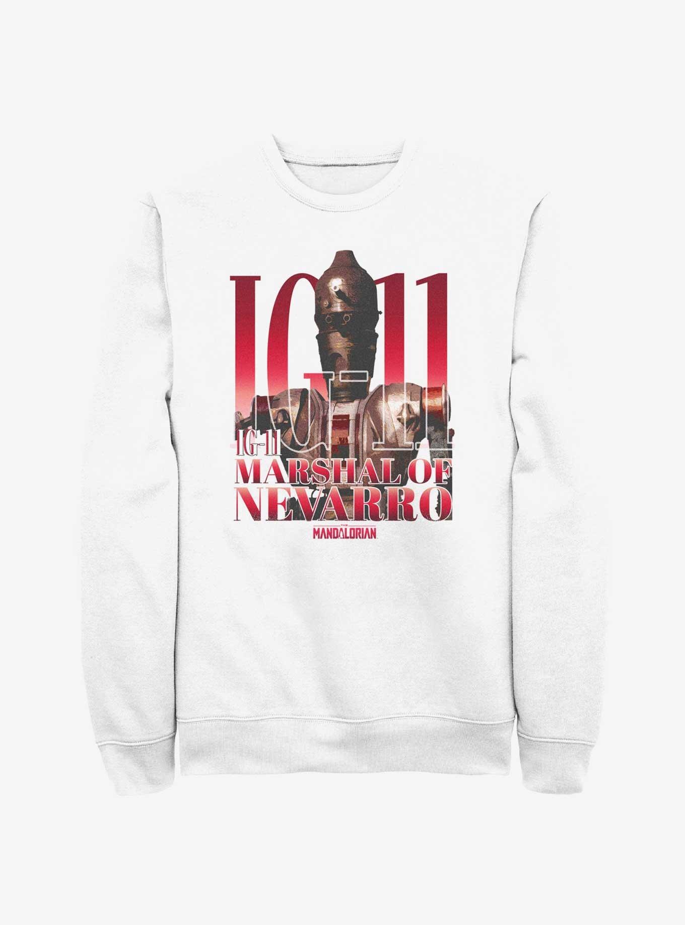 Star Wars The Mandalorian This Is Mandotory Sweatshirt, WHITE, hi-res