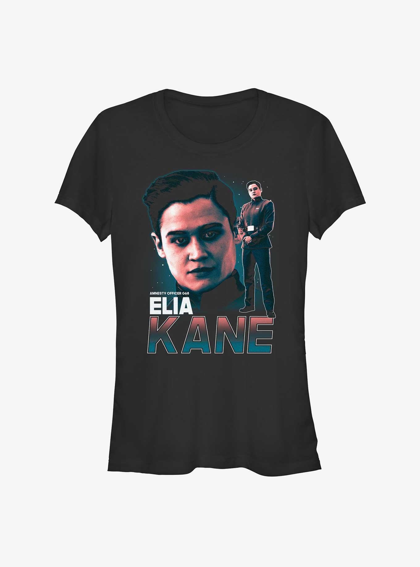 Star Wars The Mandalorian Amnesty Officer Elia Kane Girls T-Shirt, , hi-res