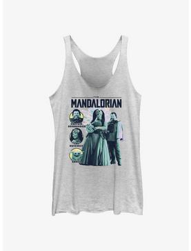 Plus Size Star Wars The Mandalorian The Captain and The Dutchess Girls Tank, , hi-res