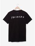 Friends Logo T-Shirt, BLACK, hi-res
