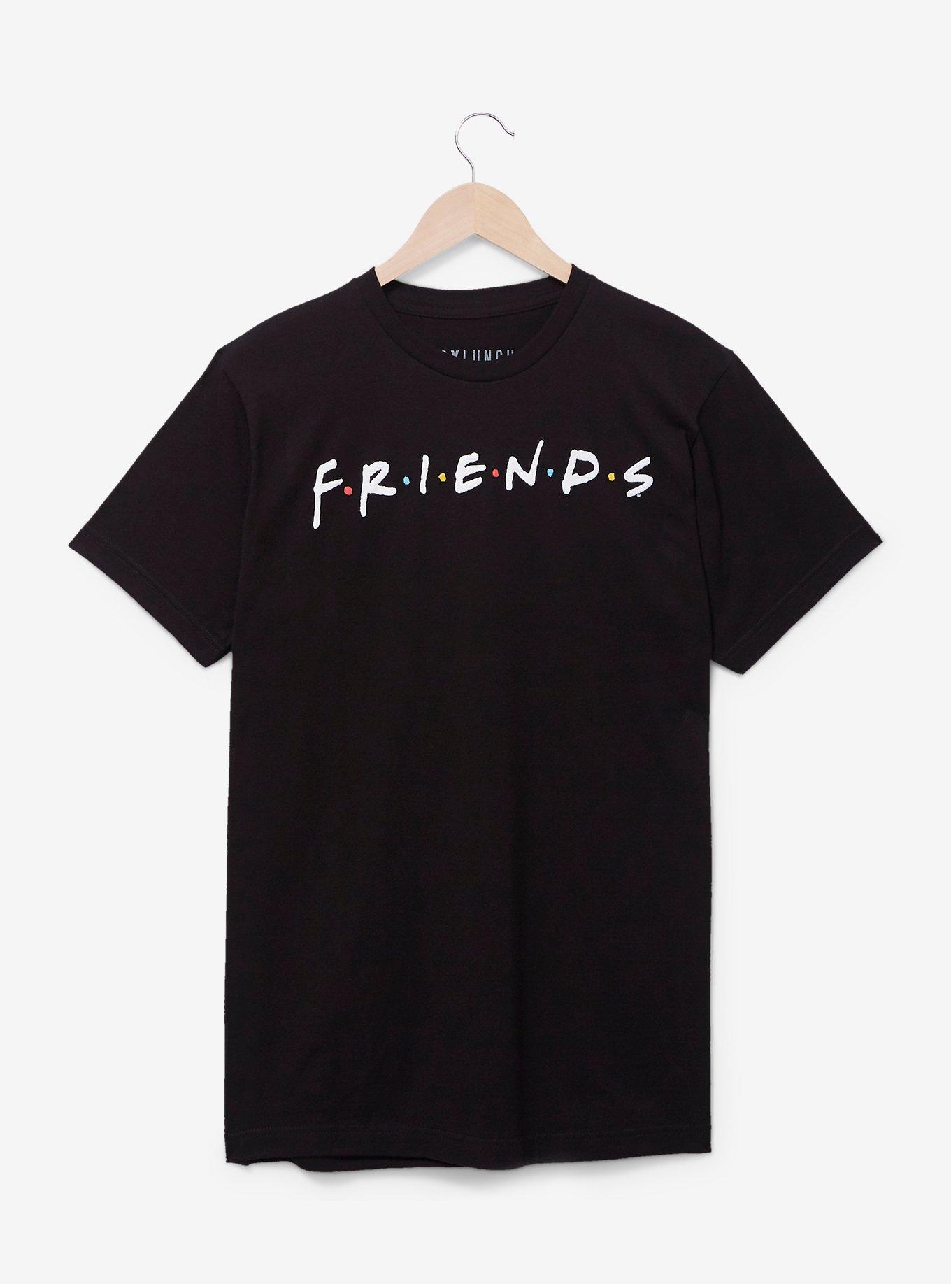 Friends Logo T-Shirt, BLACK, hi-res