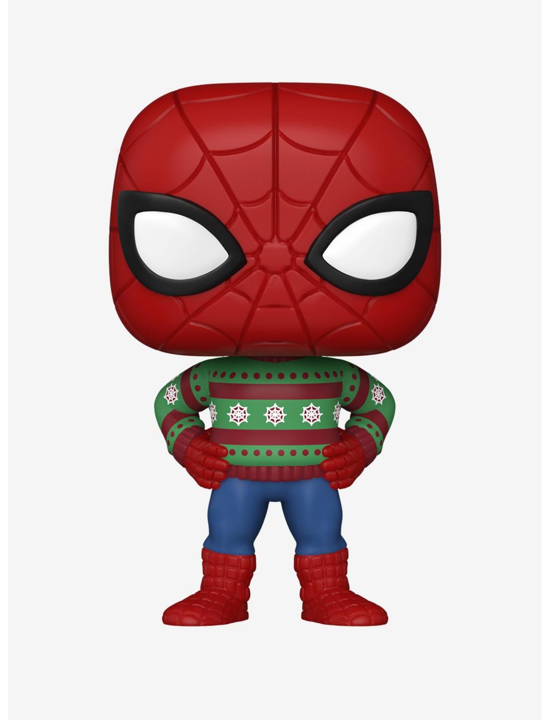 Funko Pop! Marvel Spider-Man Holiday Sweater Vinyl Figure, , hi-res