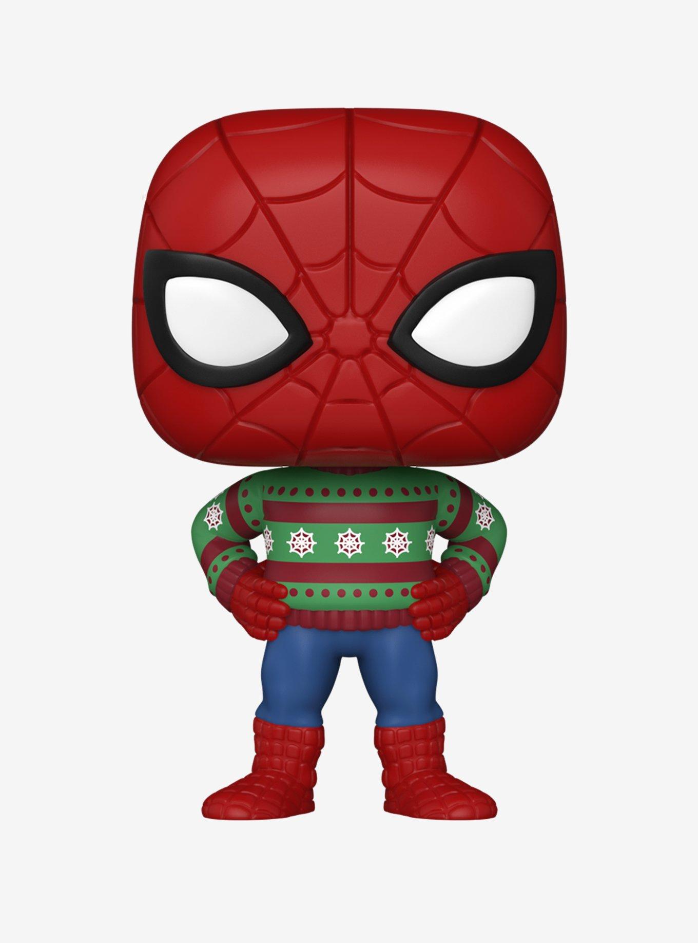 Funko Pop! Marvel Spider-Man Holiday Sweater Vinyl Figure, , hi-res
