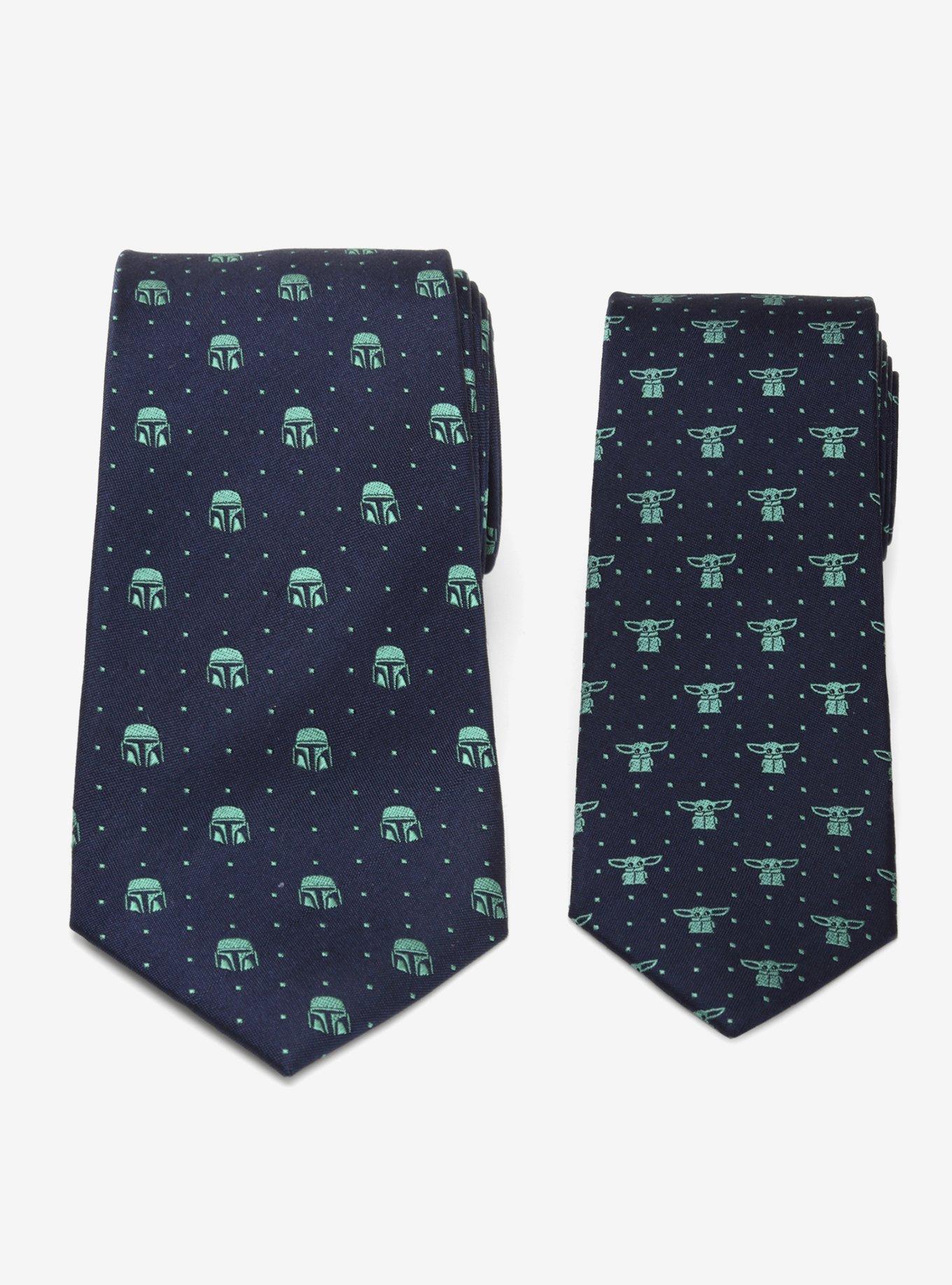 Star Wars The Mandalorian Father And Son Mando And The Child Necktie Gift Set, , hi-res