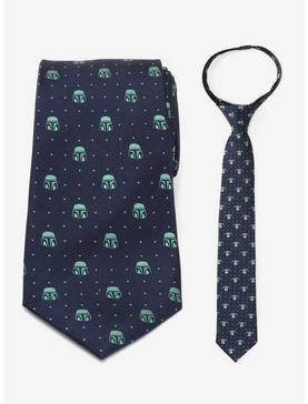Star Wars The Mandalorian Father And Son Mando And The Child Zipper Necktie Gift Set, , hi-res