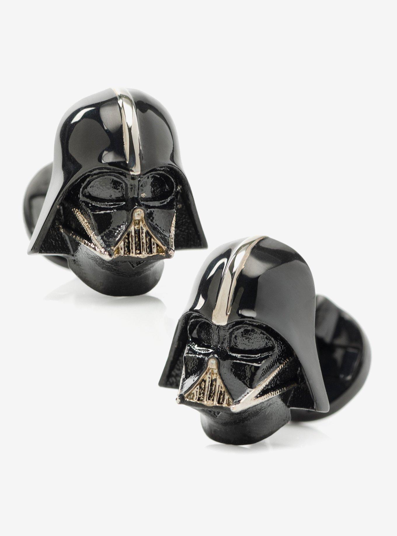 Star Wars Darth Vader Crystal Helmet Cufflinks