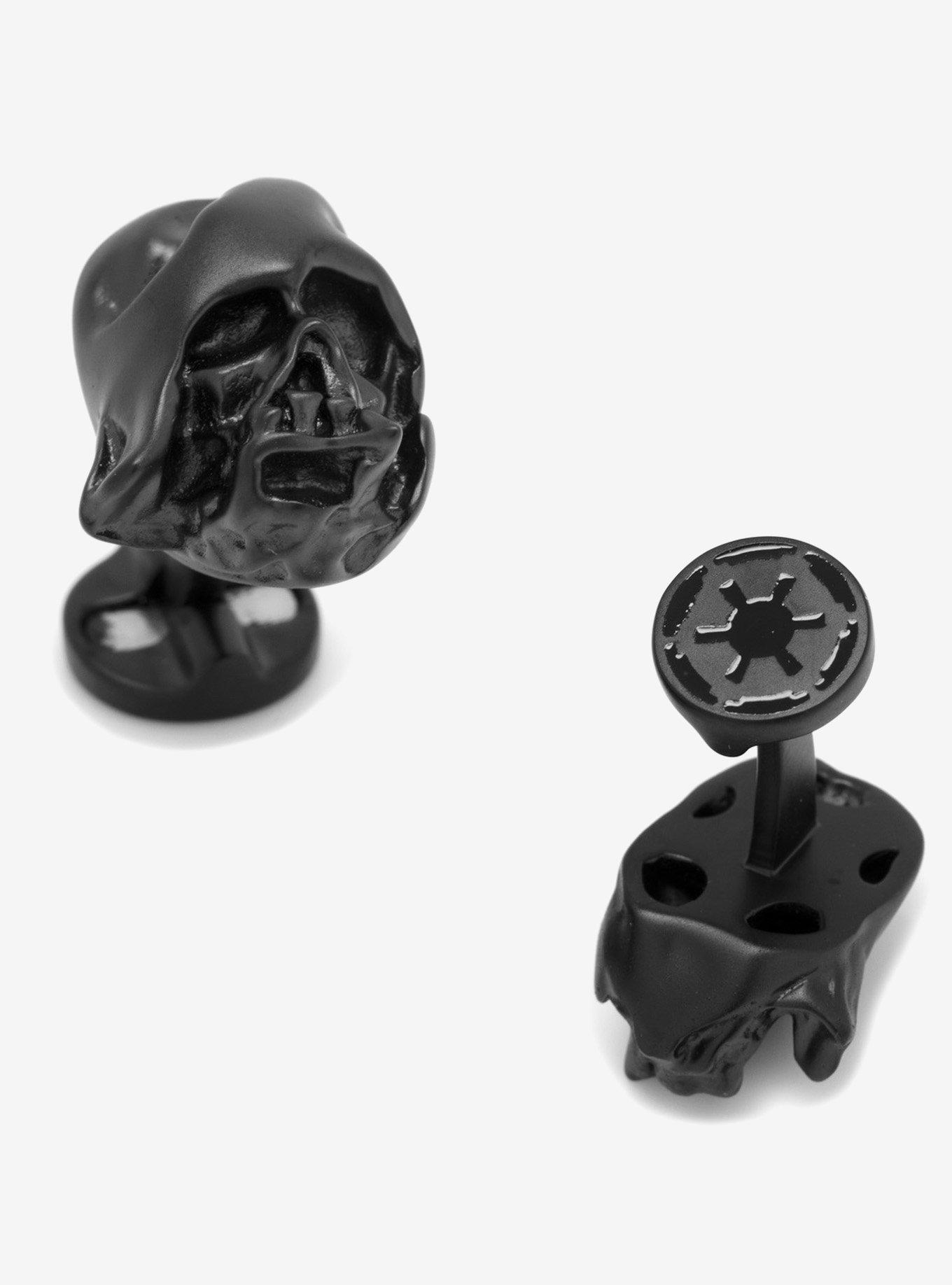 Star Wars 3D Melted Darth Vader Helmet Cufflinks, , hi-res