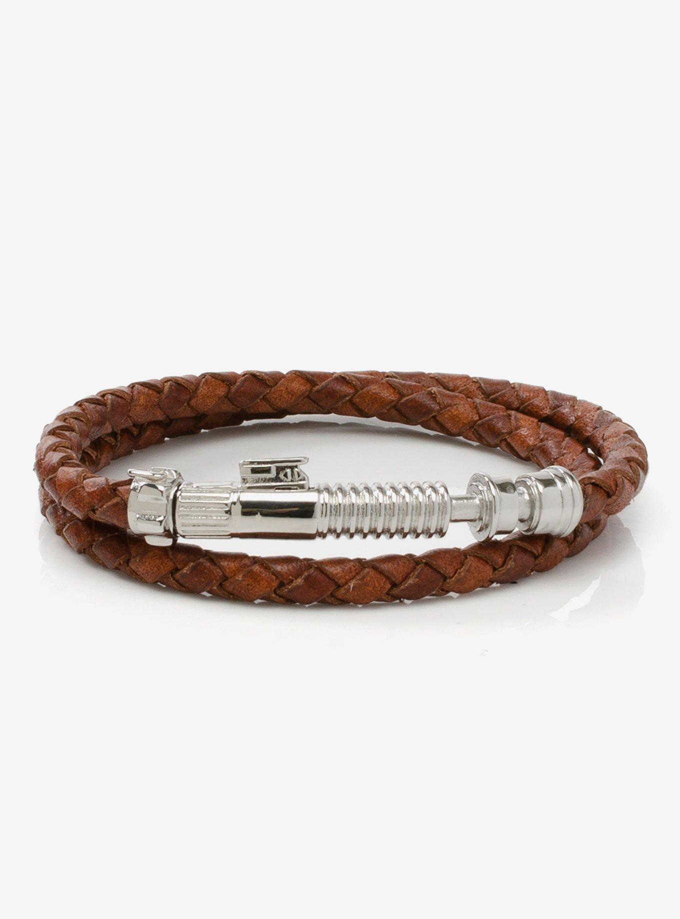 Star Wars Obi Wan Kenobi Lightsaber Brown Bracelet, , hi-res