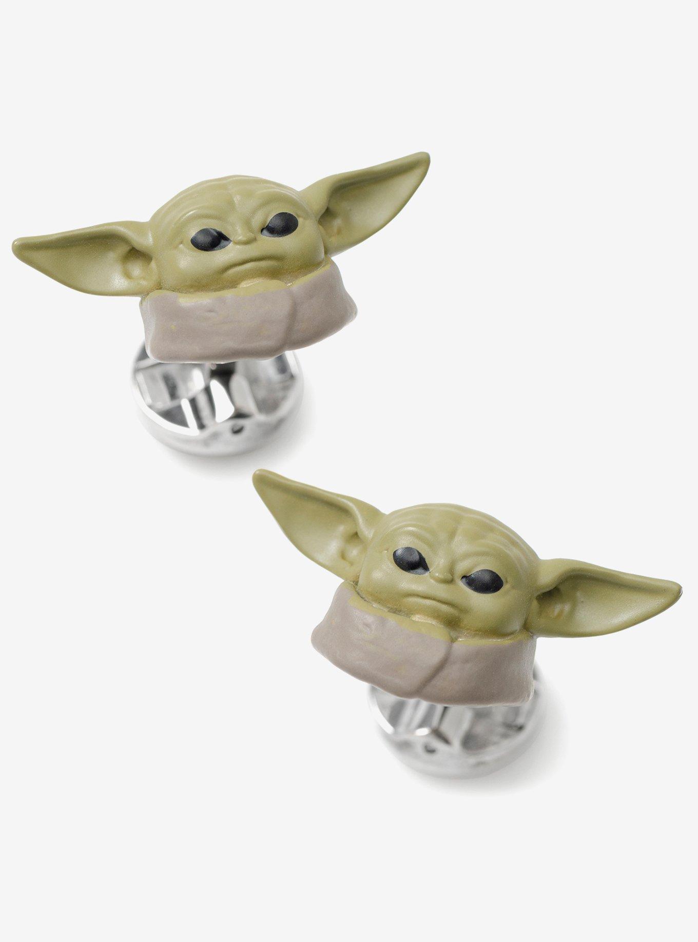 Star Wars The Mandalorian 3D Grogu Cufflinks, , hi-res