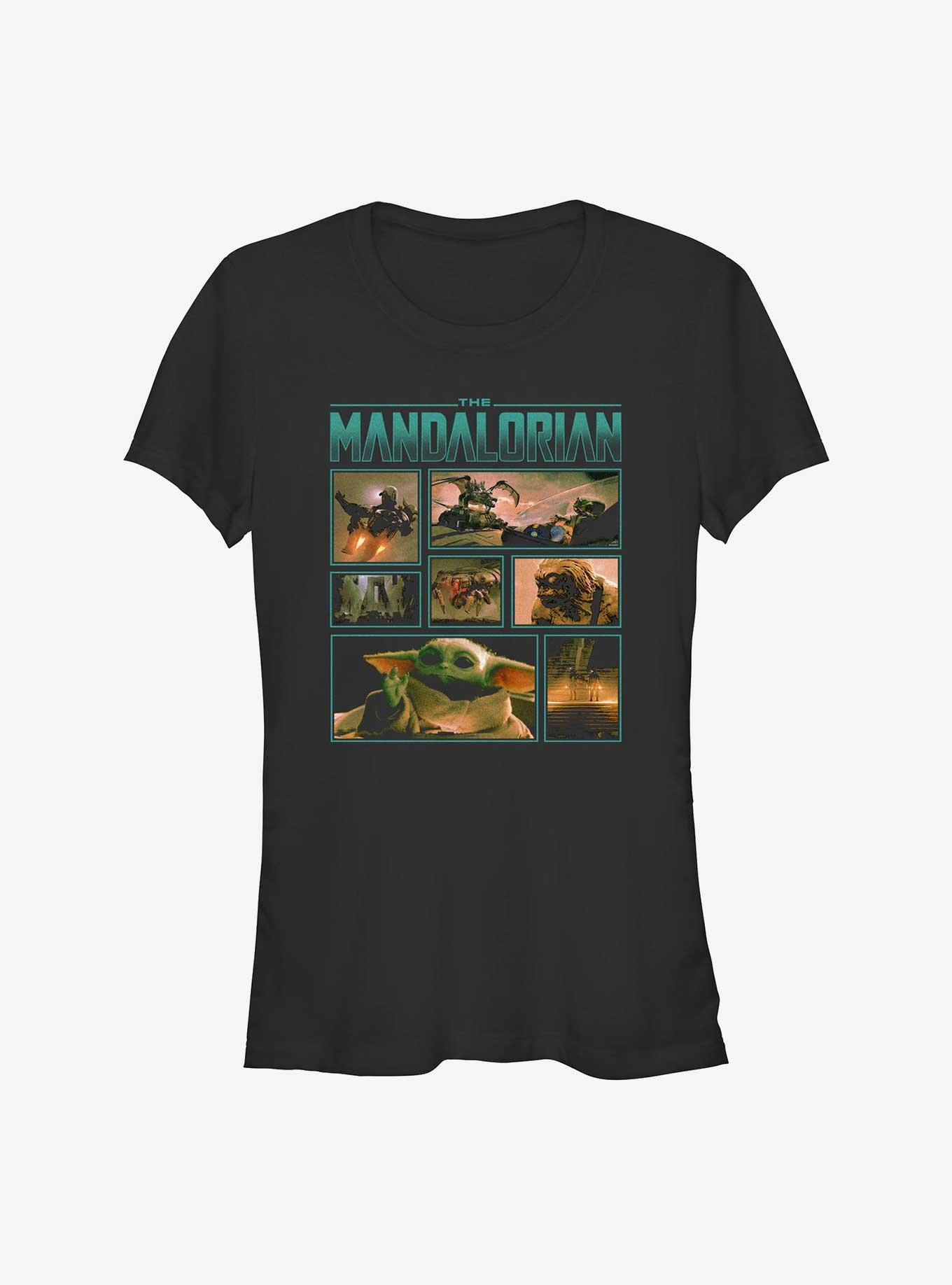 Star Wars The Mandalorian Adventures Through The Mines of Mandalore Girls T-Shirt