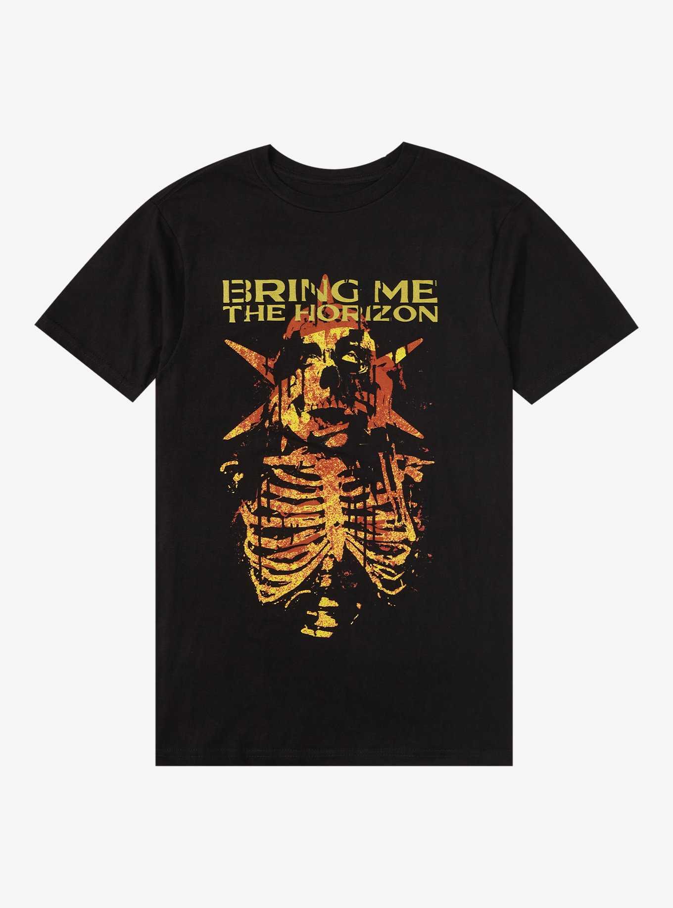 Bring Me The Horizon Skeleton With Eyes T-Shirt | Hot Topic