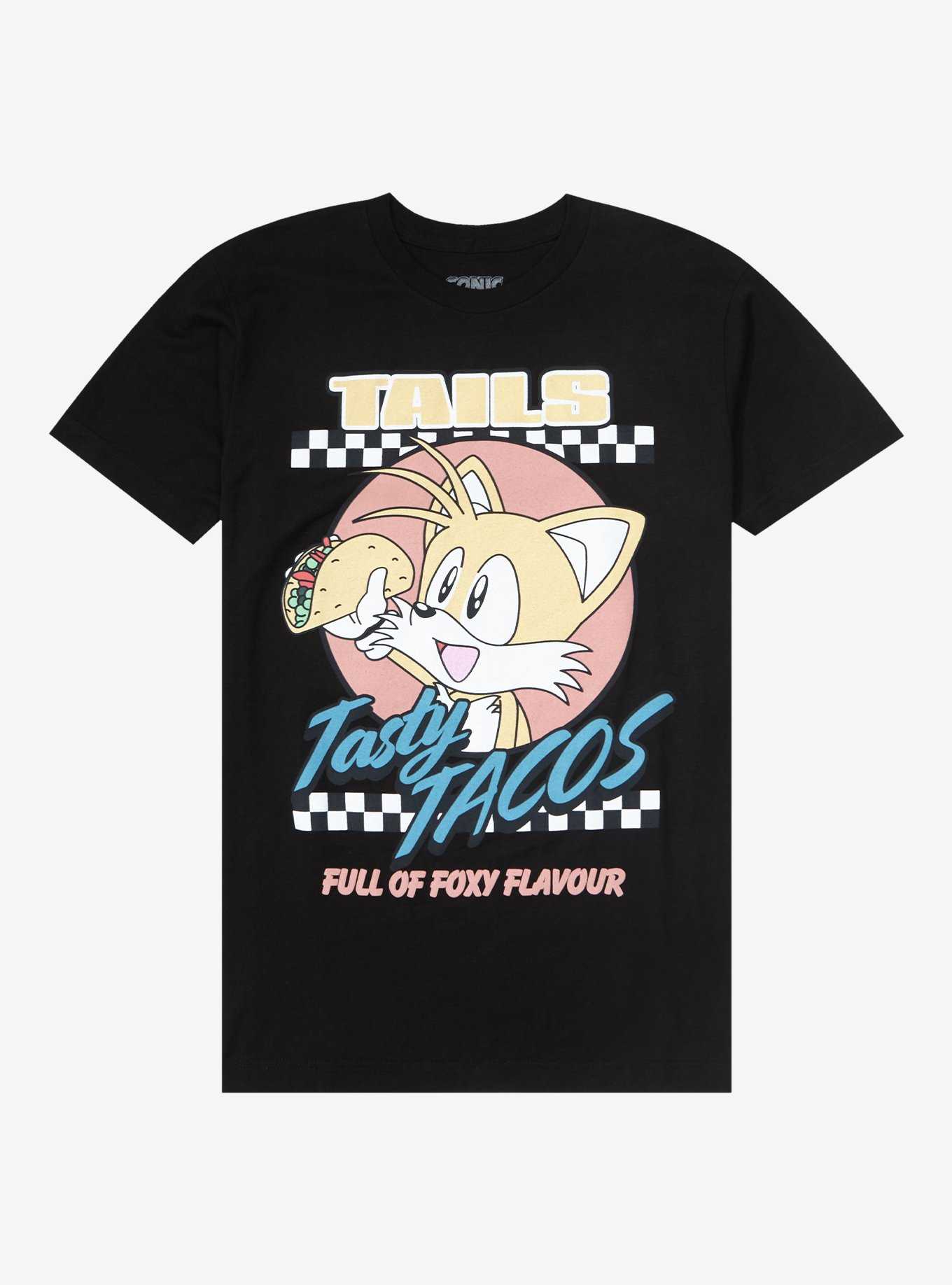 Sonic The Hedgehog Tails Tasty Tacos T-Shirt, , hi-res