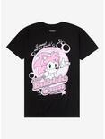 Sonic The Hedgehog Amy's Bubble Gum T-Shirt, BLACK, hi-res