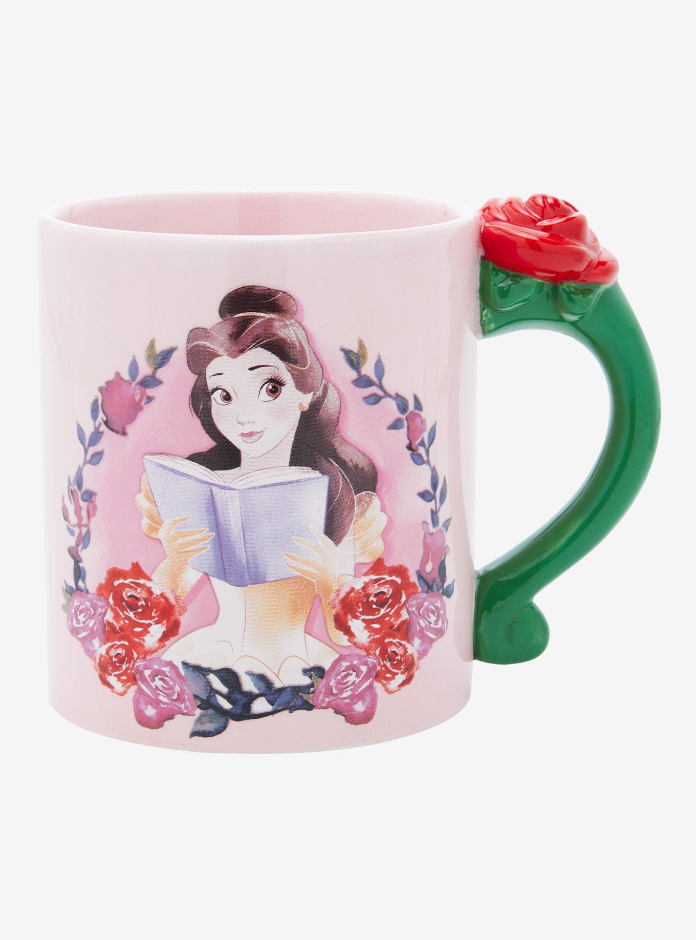 Disney Beauty And The Beast Belle Rose Mug, , hi-res