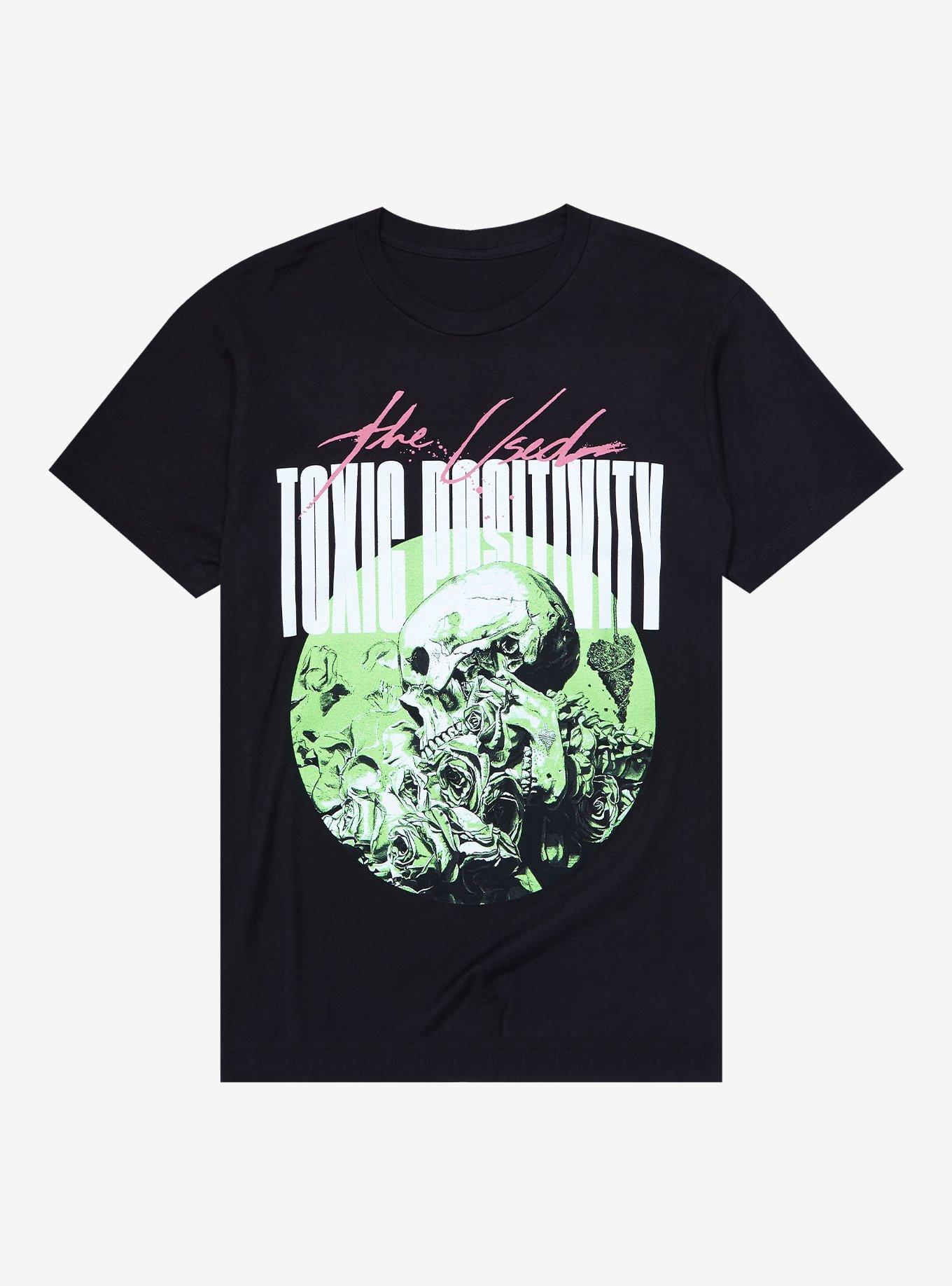 The Used Toxic Positivity T-Shirt, BLACK, hi-res