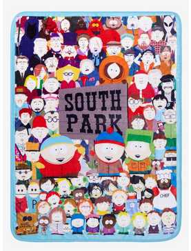 South Park Characters Throw Blanket, , hi-res