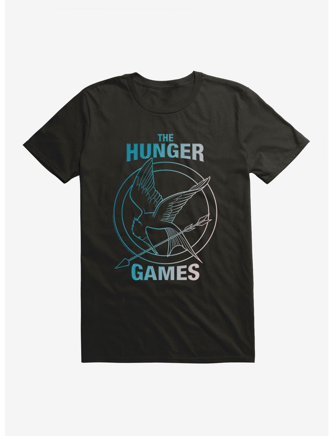 Hunger Games Mockingjay Symbol T-Shirt, BLACK, hi-res