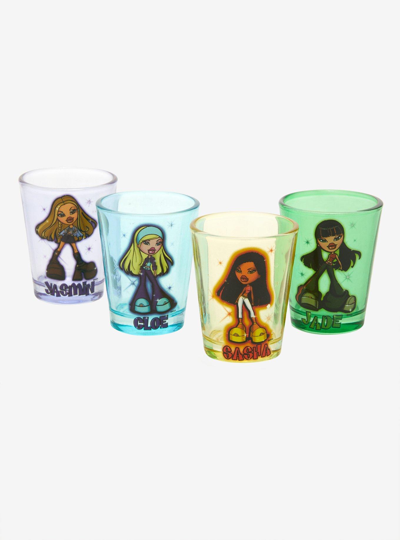 Bratz Airbrush Characters Mini Glass Set, , hi-res
