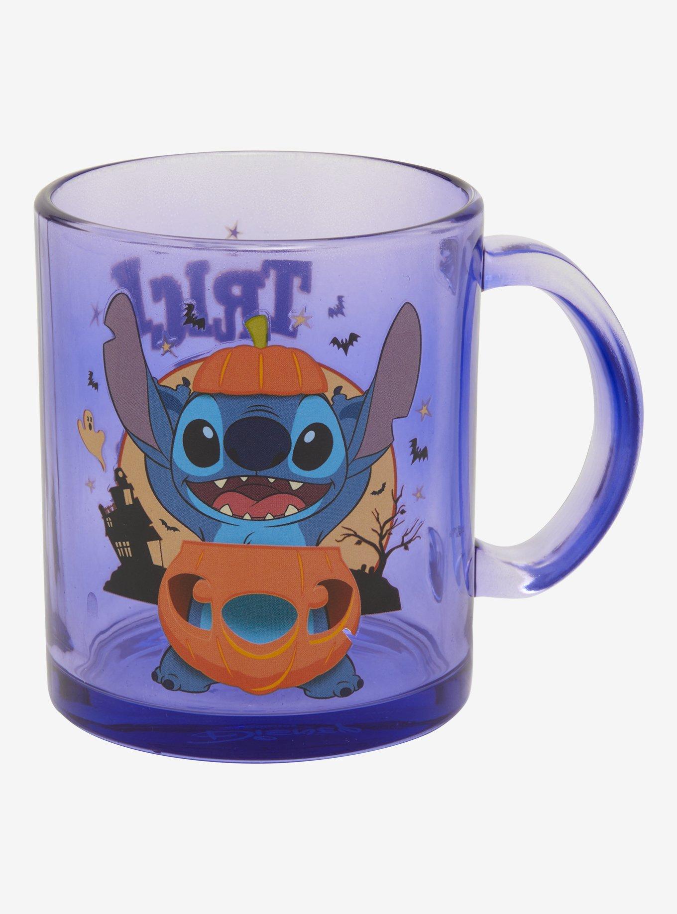 Disney Lilo & Stitch Pumpkin Costume Glass Mug, , hi-res