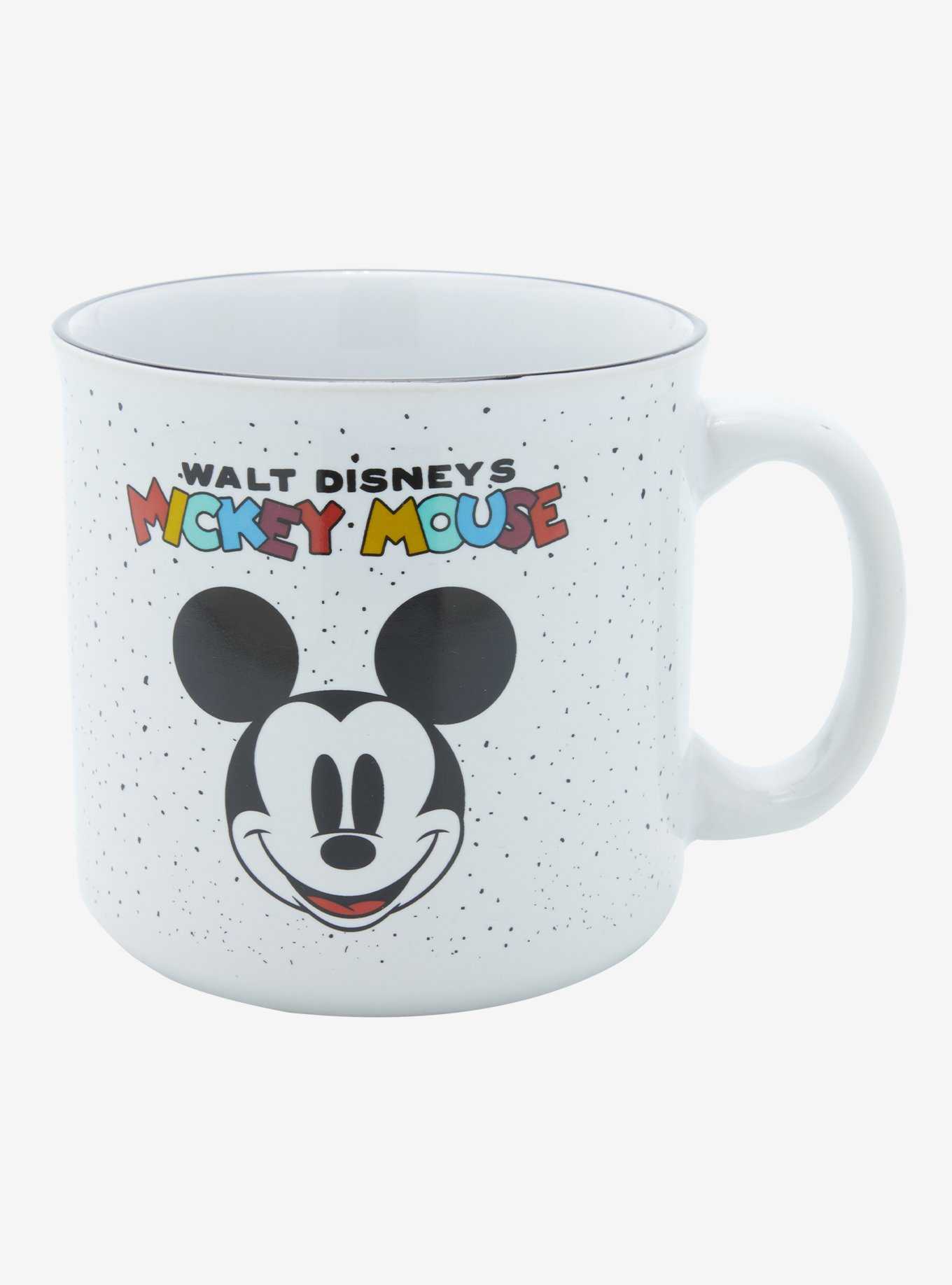 Disney Mickey Mouse Vintage Speckled Camper Mug, , hi-res