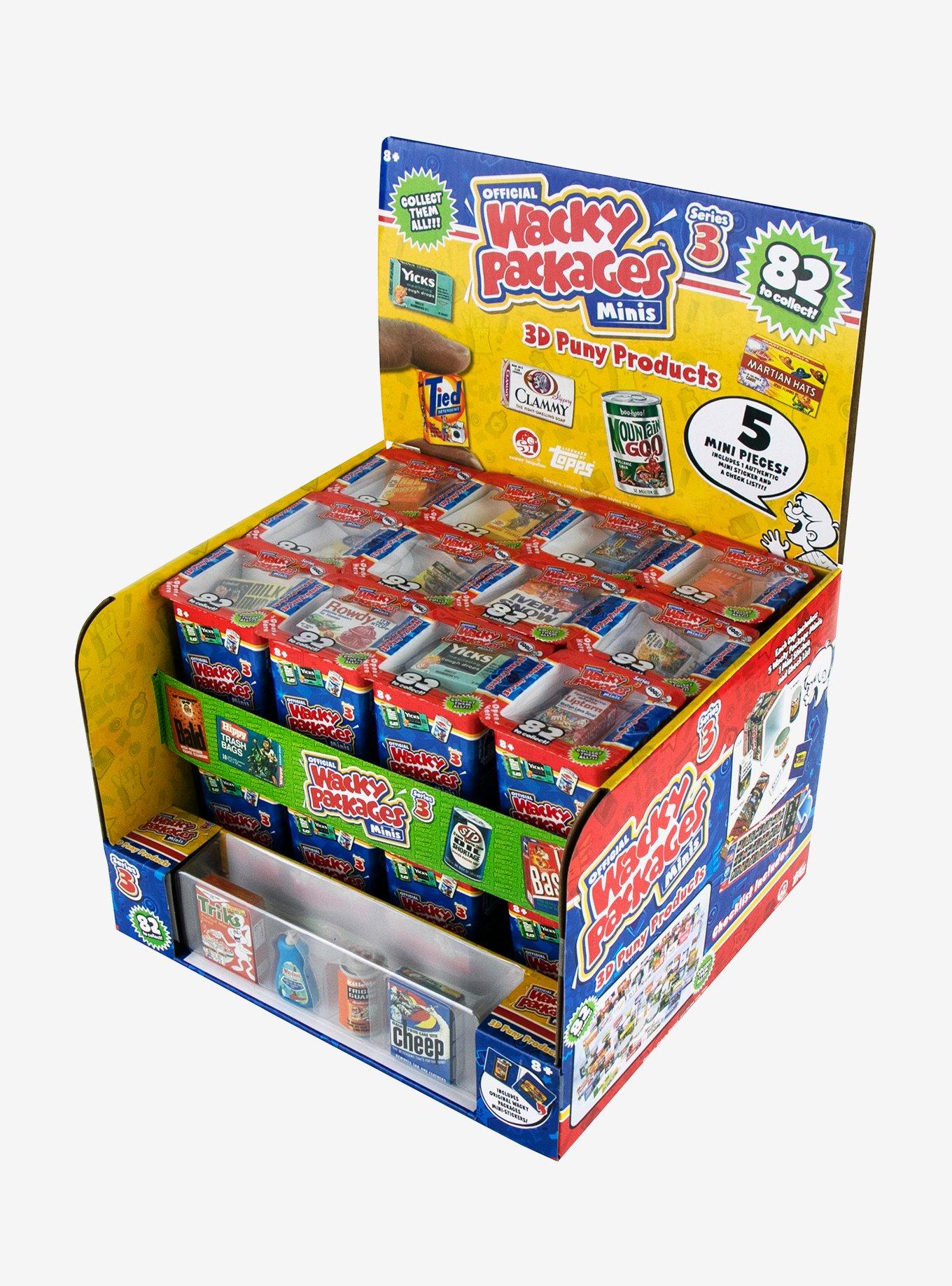 World's Smallest Wacky Packages Blind Box Collectible Miniatures, , hi-res