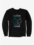 Hunger Games Mockingjay Symbol Sweatshirt, BLACK, hi-res