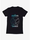 Hunger Games Mockingjay Symbol Womens T-Shirt, BLACK, hi-res
