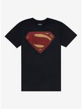 DC Comics Man Of Steel Superman Logo T-Shirt, NAVY, hi-res