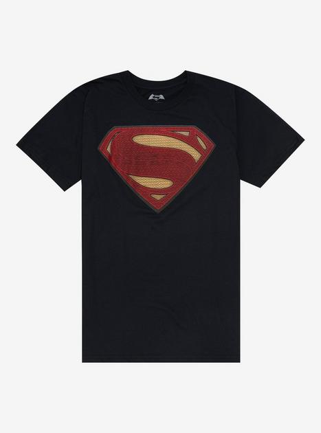 : DC Comics Men's Big-Tall Retro Superman Logo T-Shirt