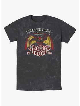 Stranger Things Demon Hellfire Club Mineral Wash T-Shirt, , hi-res