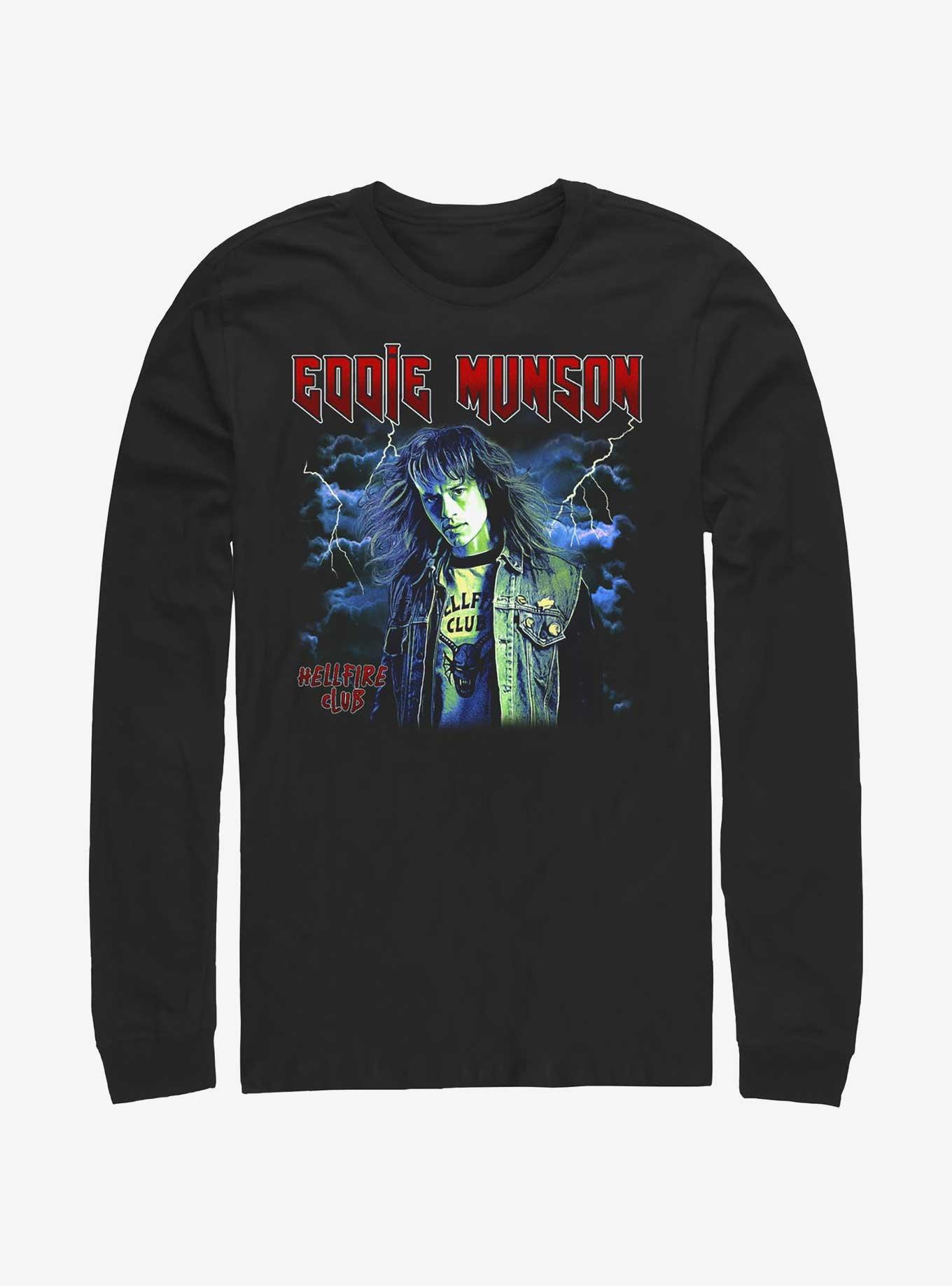 Stranger Things Eddie Munson Hellfire Club Long-Sleeve T-Shirt, , hi-res