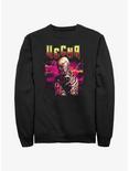 Stranger Things Heavy Metal Vecna Sweatshirt, BLACK, hi-res