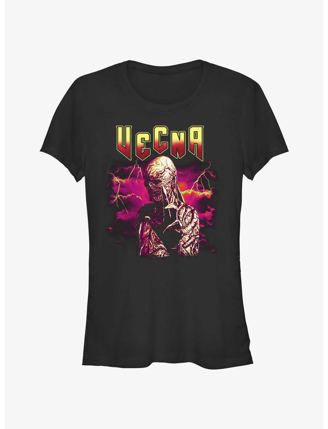 Stranger Things Heavy Metal Vecna Girls T-Shirt, BLACK, hi-res