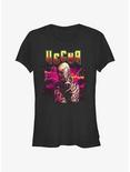 Stranger Things Heavy Metal Vecna Girls T-Shirt, BLACK, hi-res