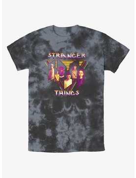 Stranger Things Heavy Metal Band Tie-Dye T-Shirt, , hi-res