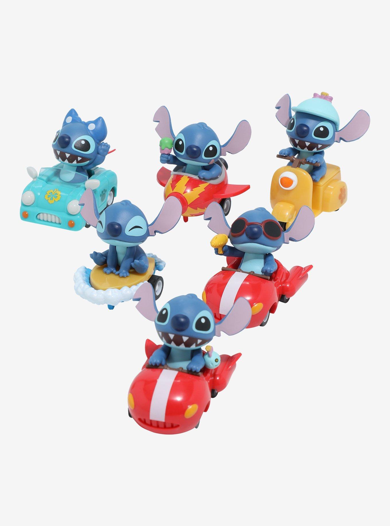 Newest Lilo And Stitch Action Figures Cartoon Stitch LED Key Rings