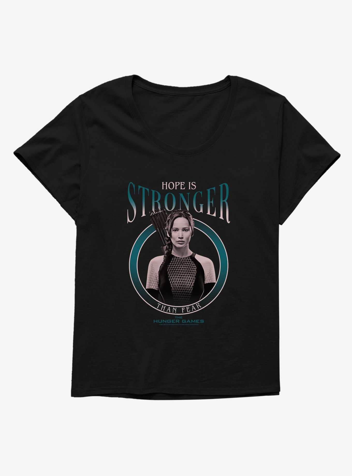 Hunger Games Katniss Hope Is Stronger Womens T-Shirt Plus Size, , hi-res