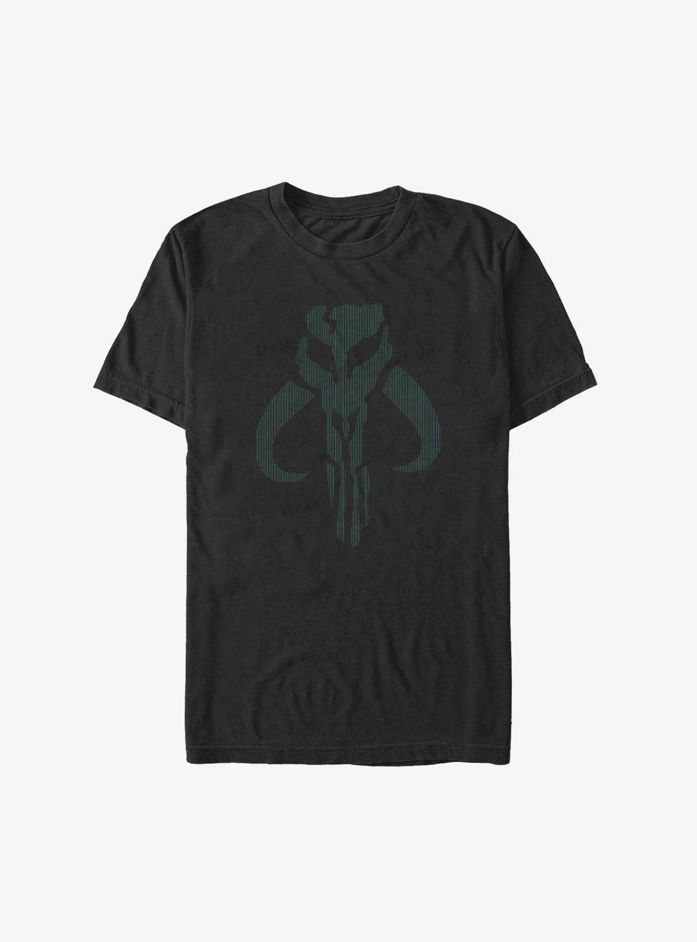 Star Wars The Mandalorian Mythosaur White Noise Big & Tall T-Shirt, , hi-res