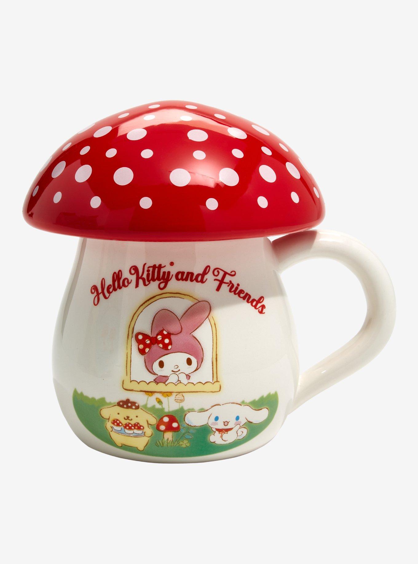 Hot Topic Hello Kitty And Friends Mushroom Phone Charm