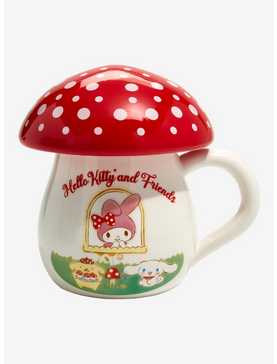 Sanrio Hello Kitty & Friends Figural Mushroom Mug with Lid - BoxLunch Exclusive, , hi-res