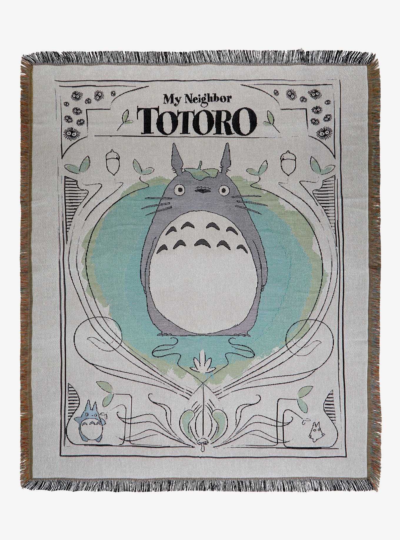 Studio Ghibli My Neighbor Totoro Portrait Tapestry Throw - BoxLunch Exclusive, , hi-res