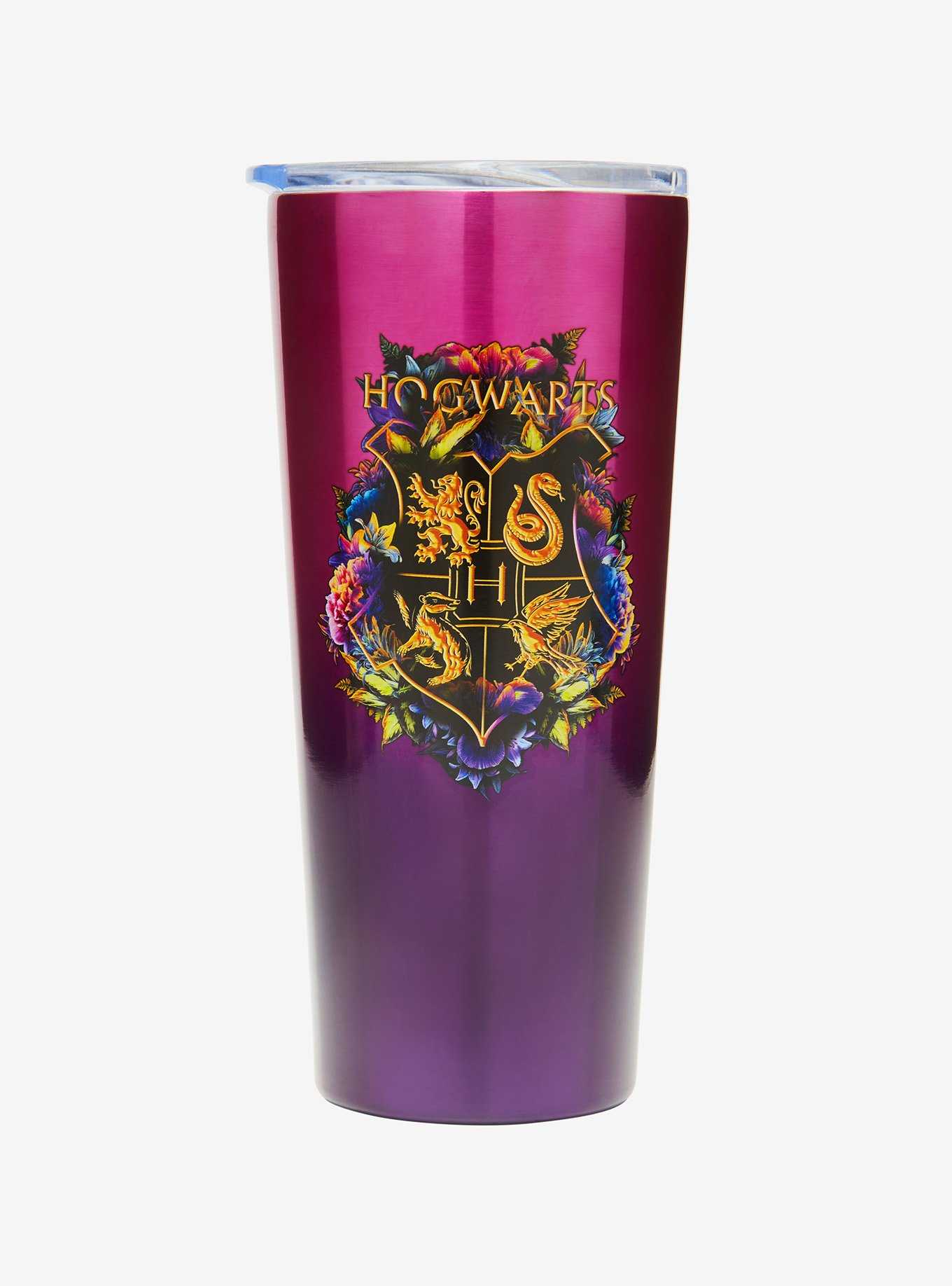 Harry Potter Hogwarts Crest Ombre Travel Mug, , hi-res