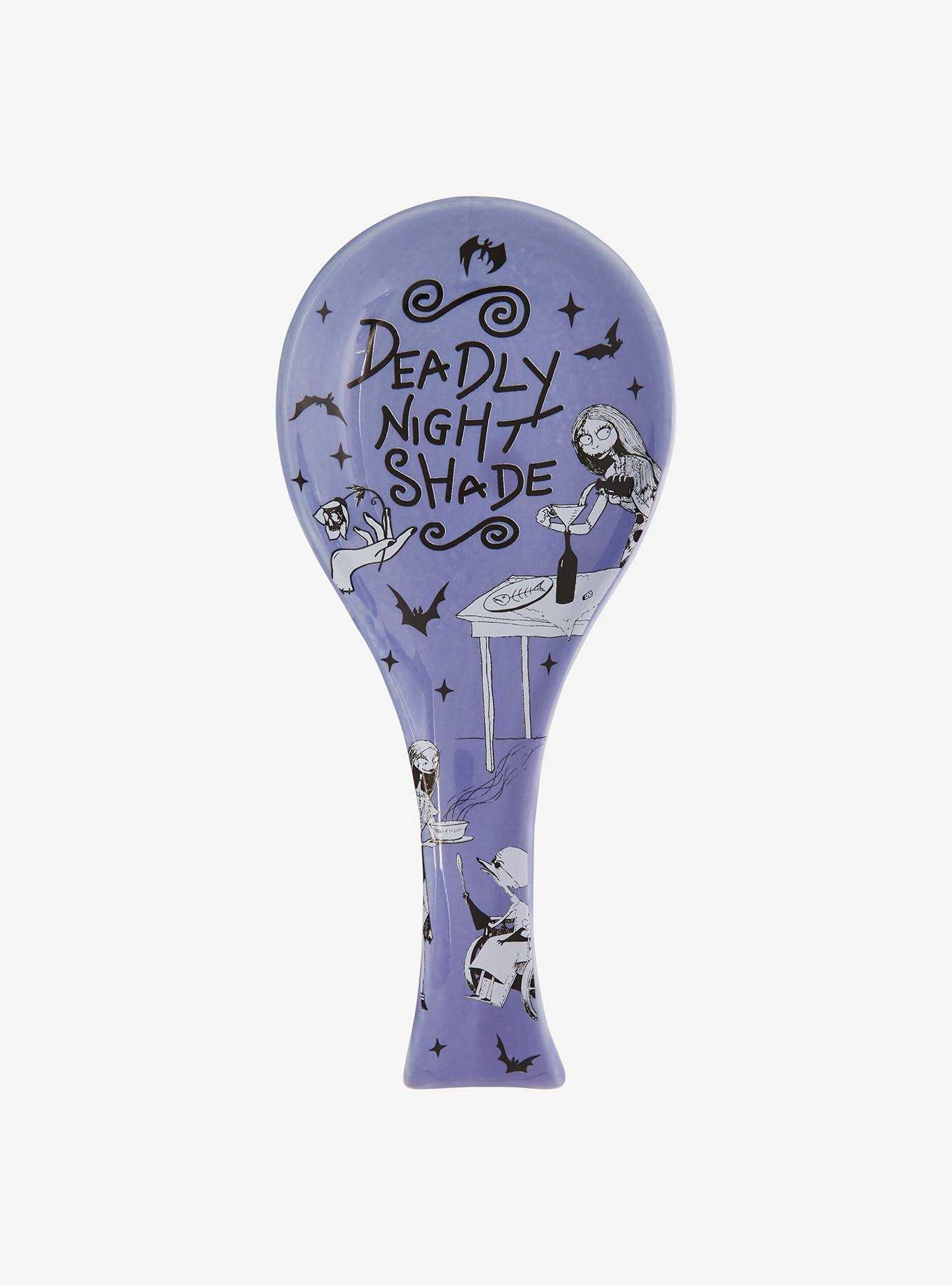Disney The Nightmare Before Christmas Deadly Night Shade Spoon Rest, , hi-res