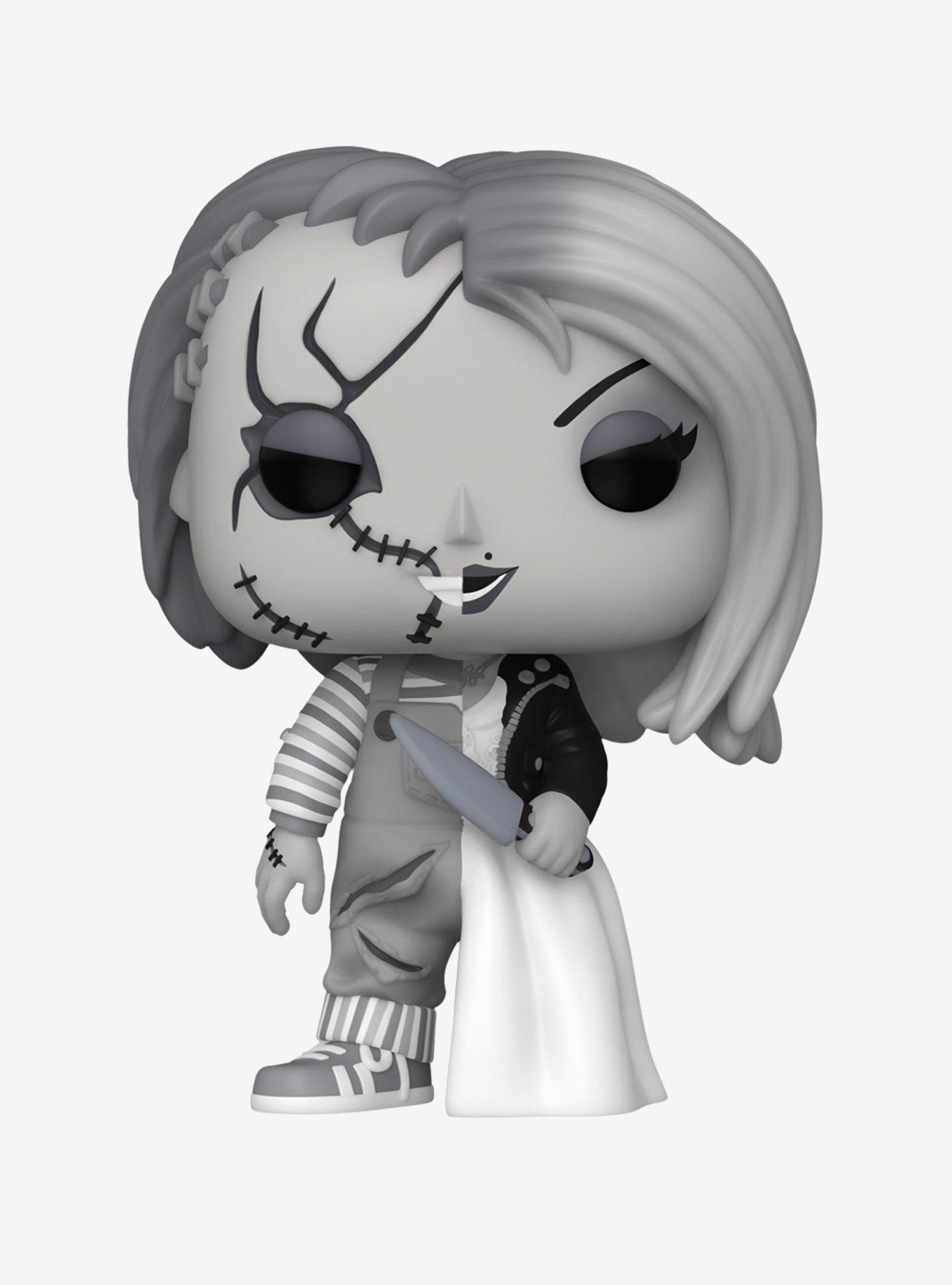 Funko Bride Of Chucky Pop! Movies Chucky/Tiffany Vinyl Figure 2023 HT Scare Fair Exclusive, , hi-res