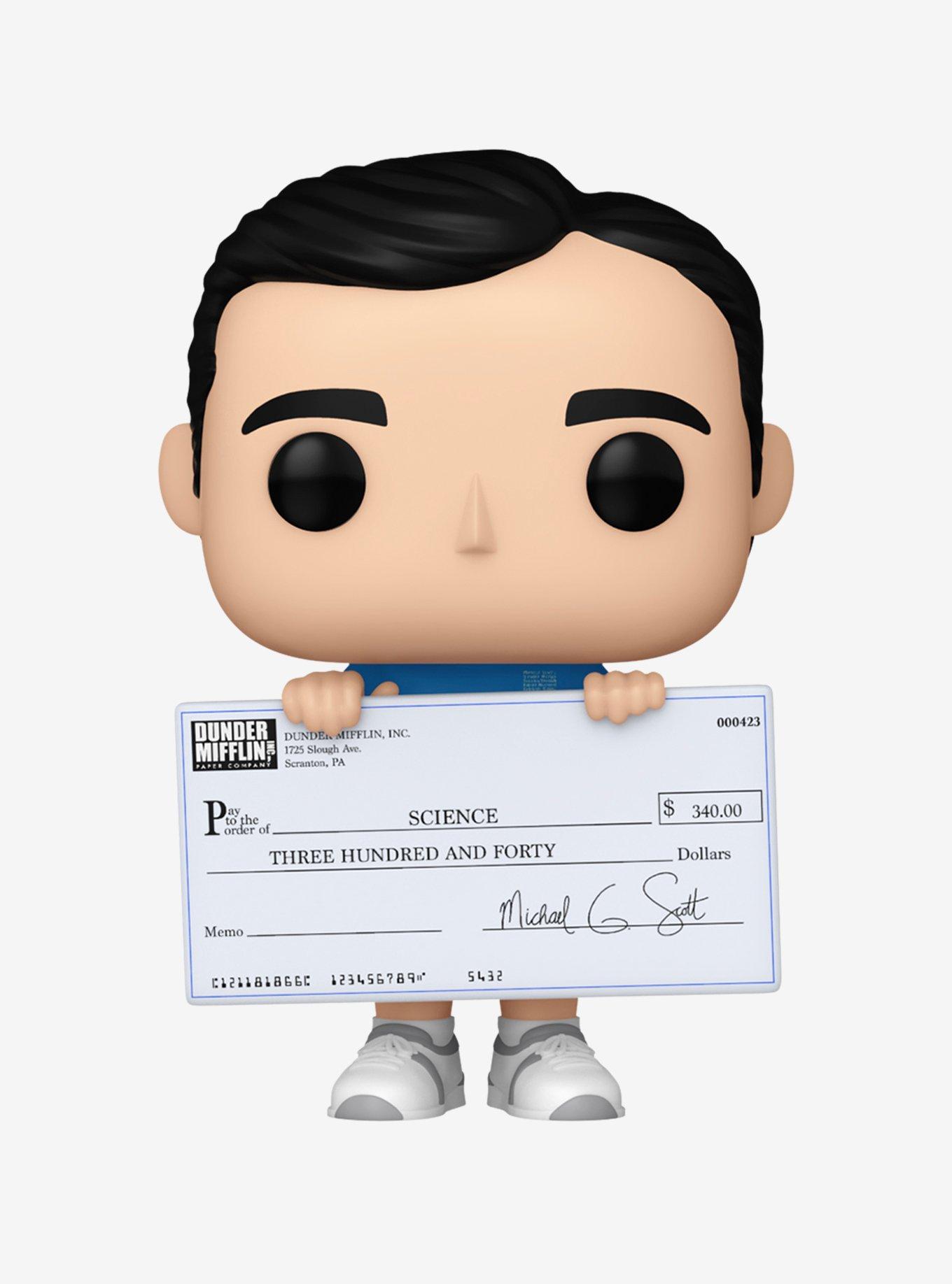 Funko The Office Pop! Television Michael With Check Vinyl Figure, , hi-res