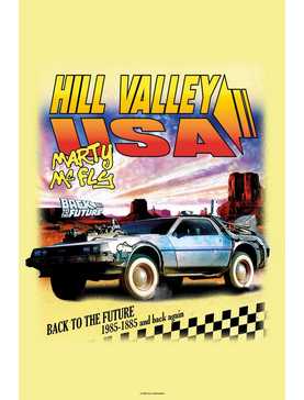Back To The Future Hill Valley USA Poster, , hi-res