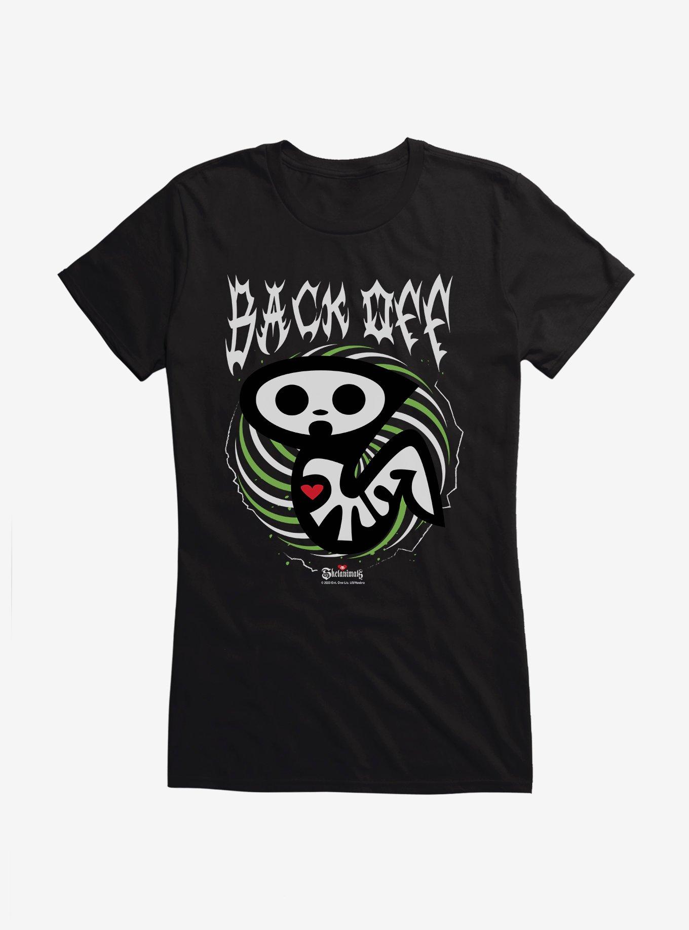 Skelanimals Cecil Back Off Girls T-Shirt, , hi-res