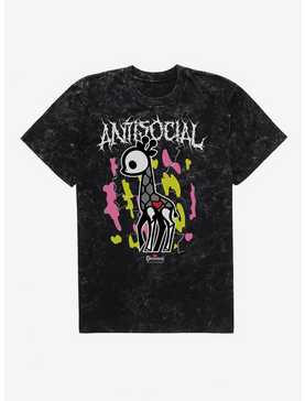 Skelanimals Jenny Antisocial Mineral Wash T-Shirt, , hi-res