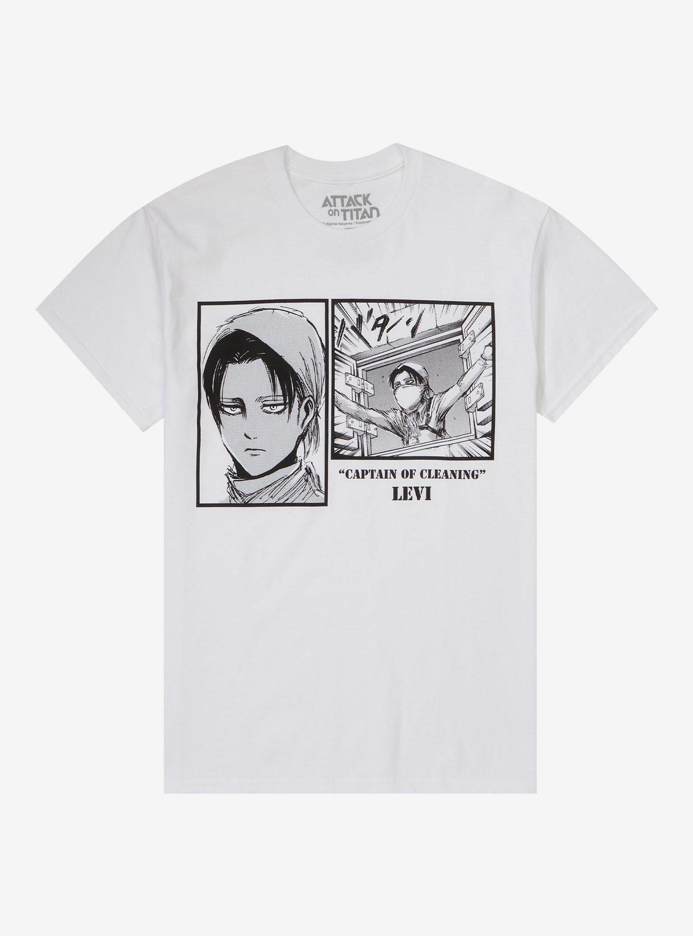 Attack on titan shirt hot cheap topic